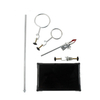 1 SET Laboratory Stands Support And Laboratory Clamp Lab Clips Flask Clamp