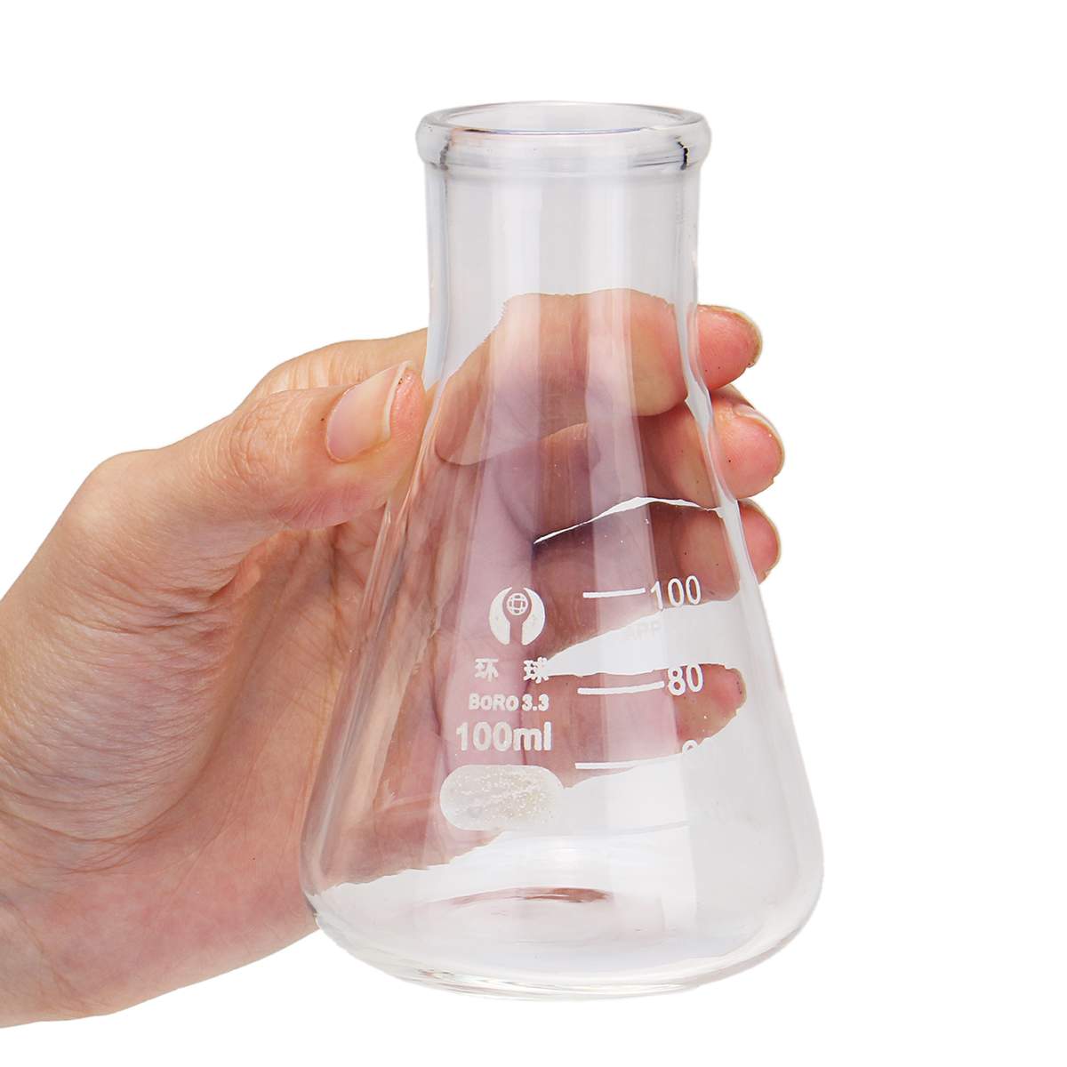 Glass Conical Flask/Glass Erlenmeyer Flask 25ml~5000ml