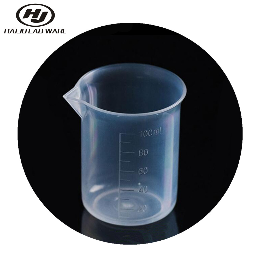 25ml~1000ml Laboratory Graduation Plastic Beaker